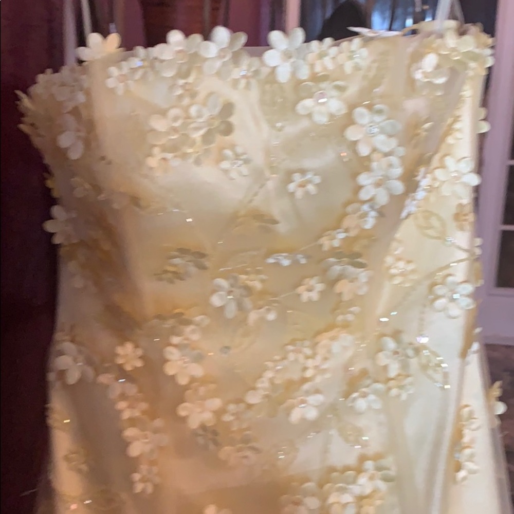 Yellow Prom Dress - Picture 2 of 2